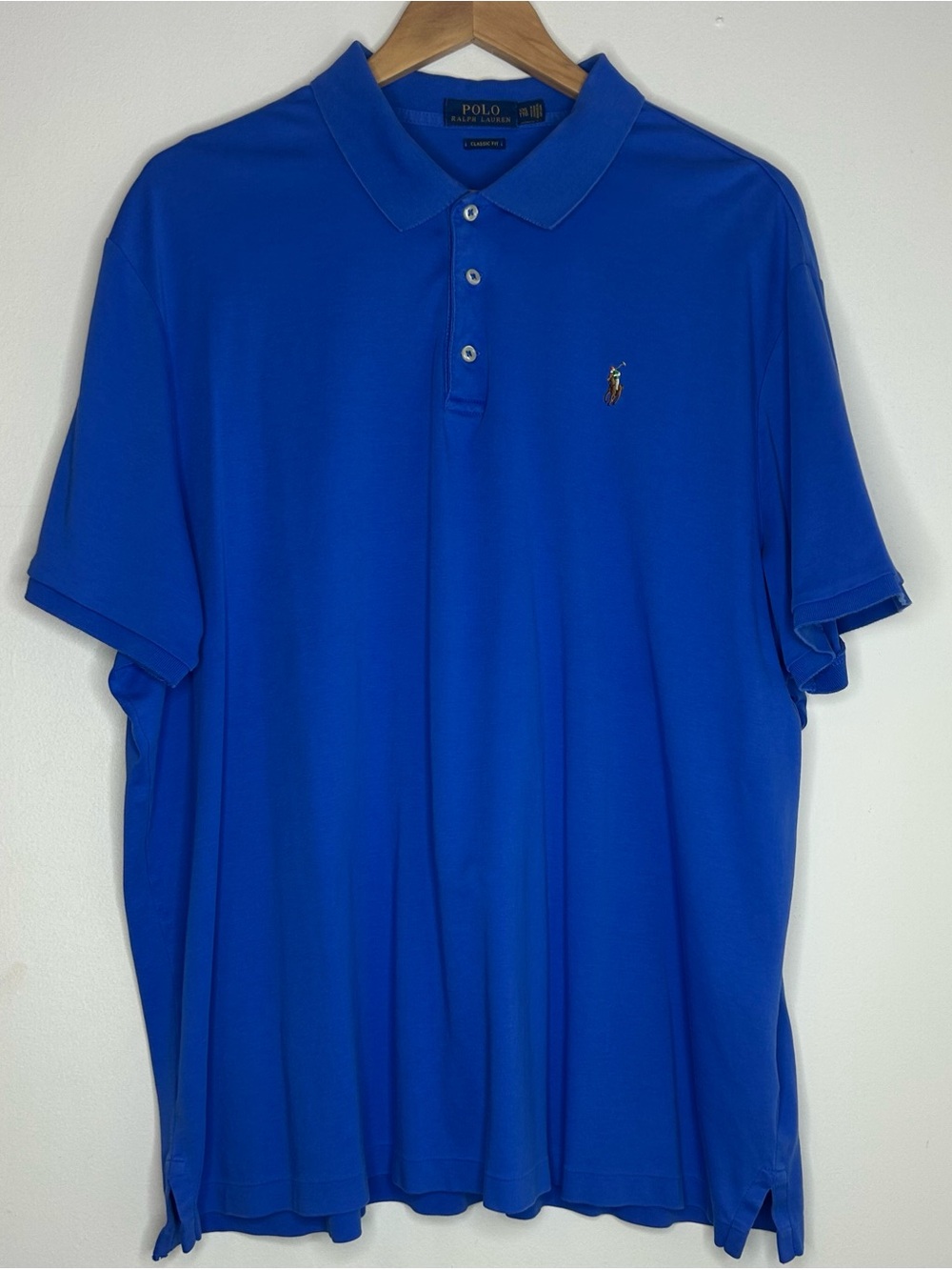 Polo by Ralph Lauren Cobalt Blue Short-Sleeve Polo Shirt